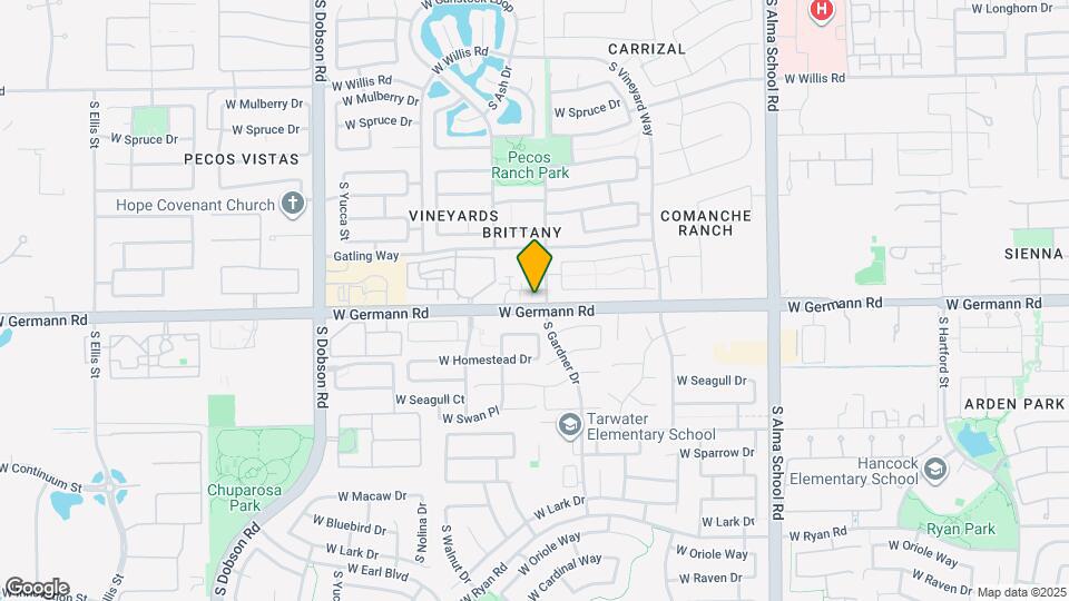 1523 W Marlin Dr Map and Location Details