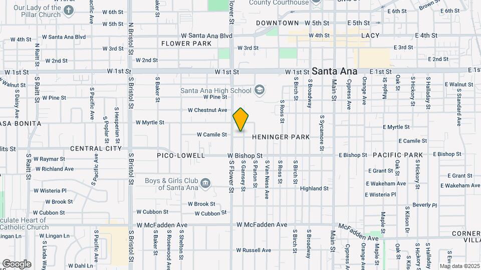 426 S Garnsey St Map and Location Details