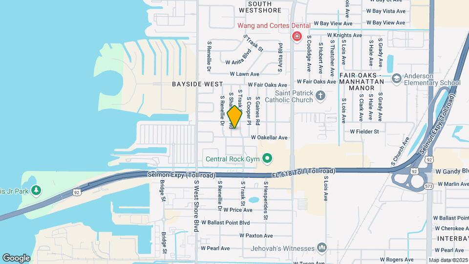 4608 S Shamrock Rd Map and Location Details