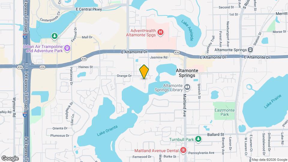 602 Orange Dr Map and Location Details