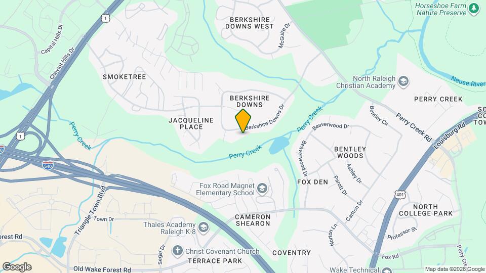 7344 Berkshire Downs Dr Mapa y Detalles de la Ubicación