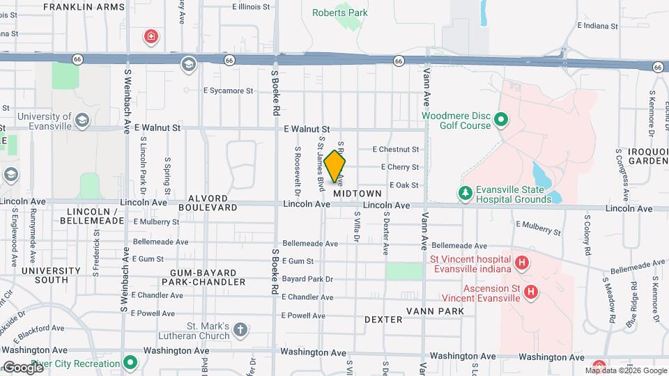 555 S Ruston Ave Map and Location Details