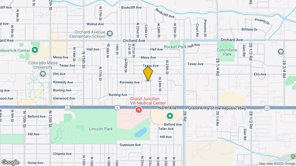 1373 N 23rd St Mapa y Detalles de la Ubicación