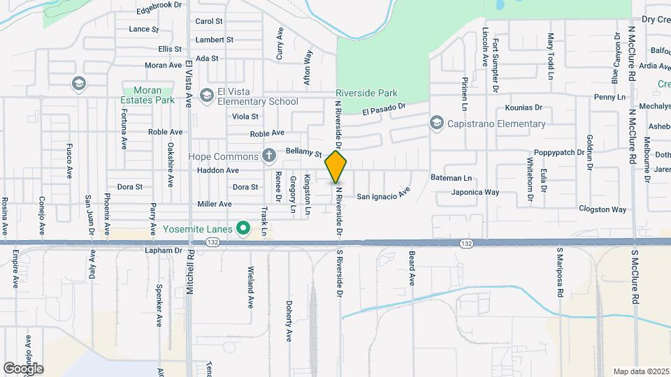 213-215 N Riverside Dr Map and Location Details