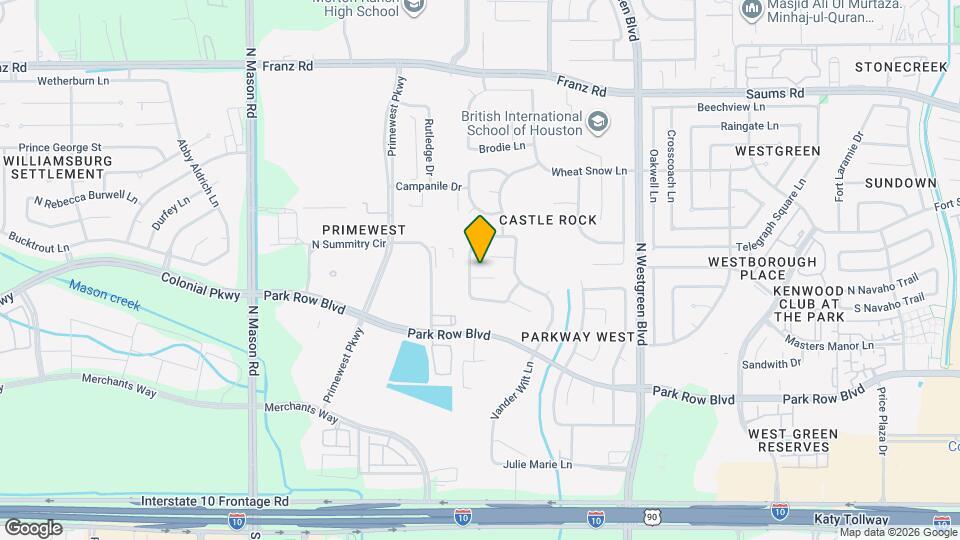 20926 Windsor Hollow Ct Map and Location Details