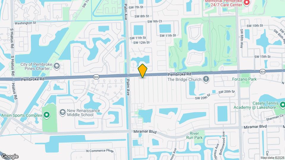 1710 SW 99th Terrace Map and Location Details