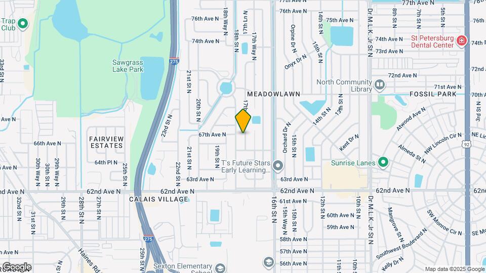 6700 17th Ln N Map and Location Details