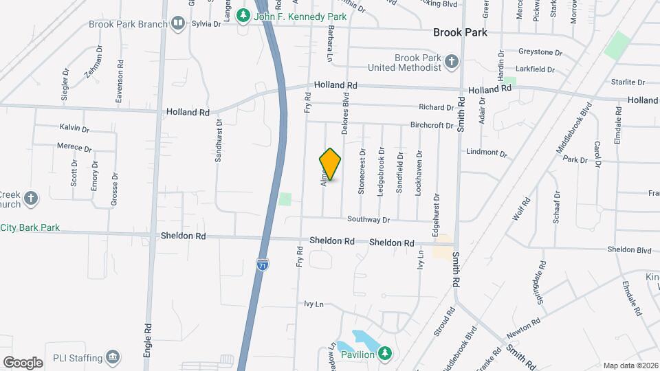 6455 Almont Dr Mapa y Detalles de la Ubicación