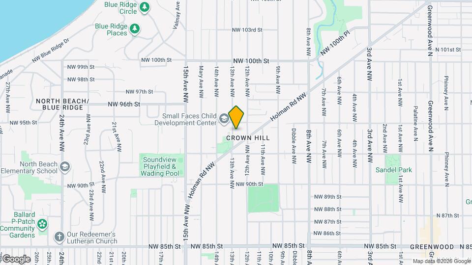 9240 13th Ave NW Map and Location Details