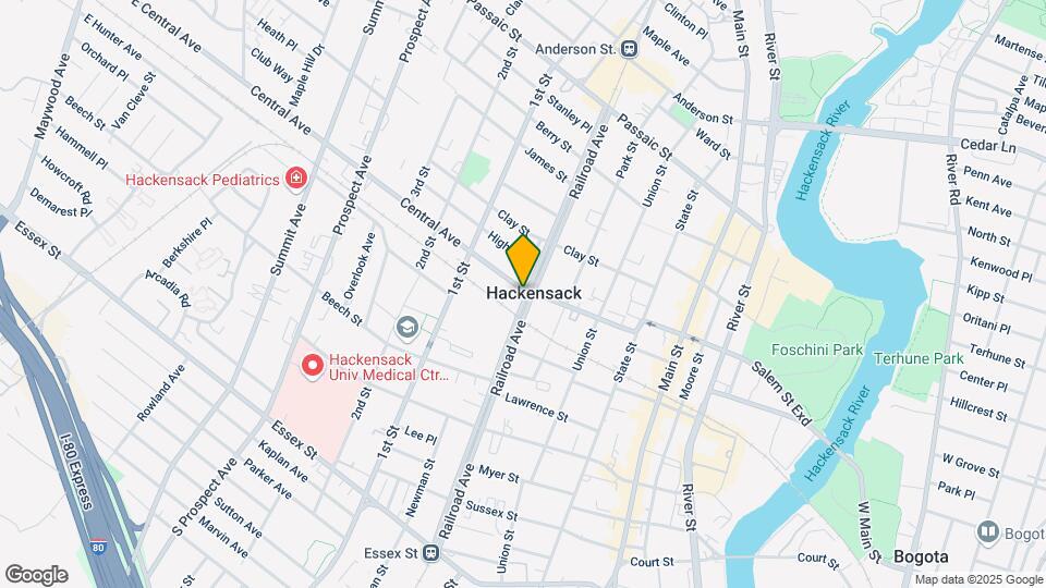 157-159 Central Ave Mapa y Detalles de la Ubicación