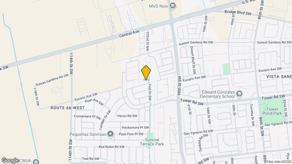 10305 Johncock Ave SW Mapa y Detalles de la Ubicación