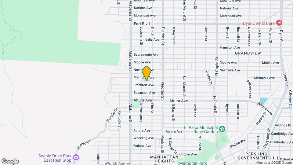 2709 Frankfort Ave Map and Location Details