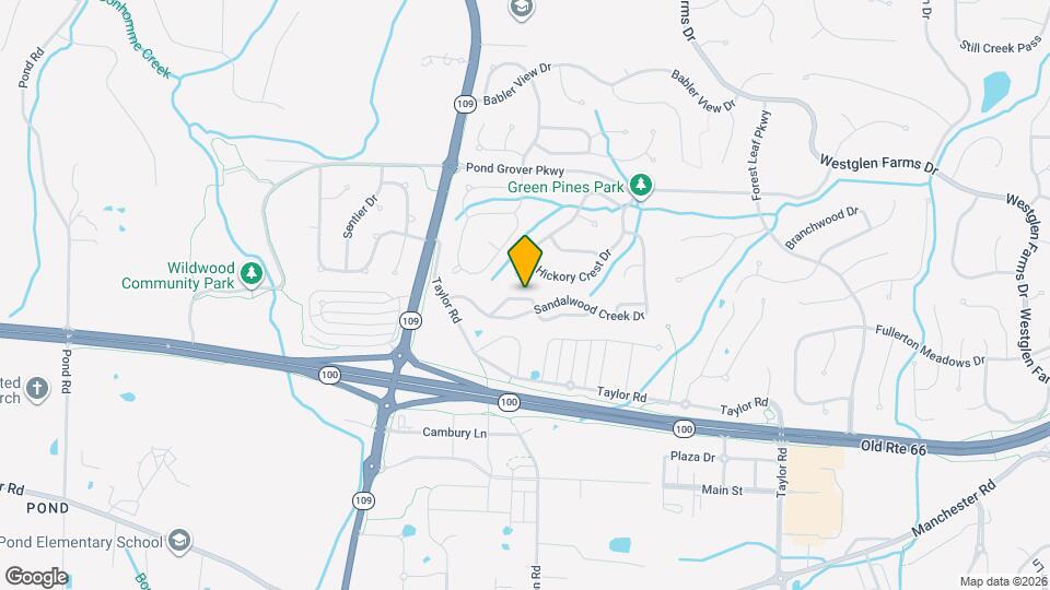 2337 Sandalwood Creek Ct Map and Location Details