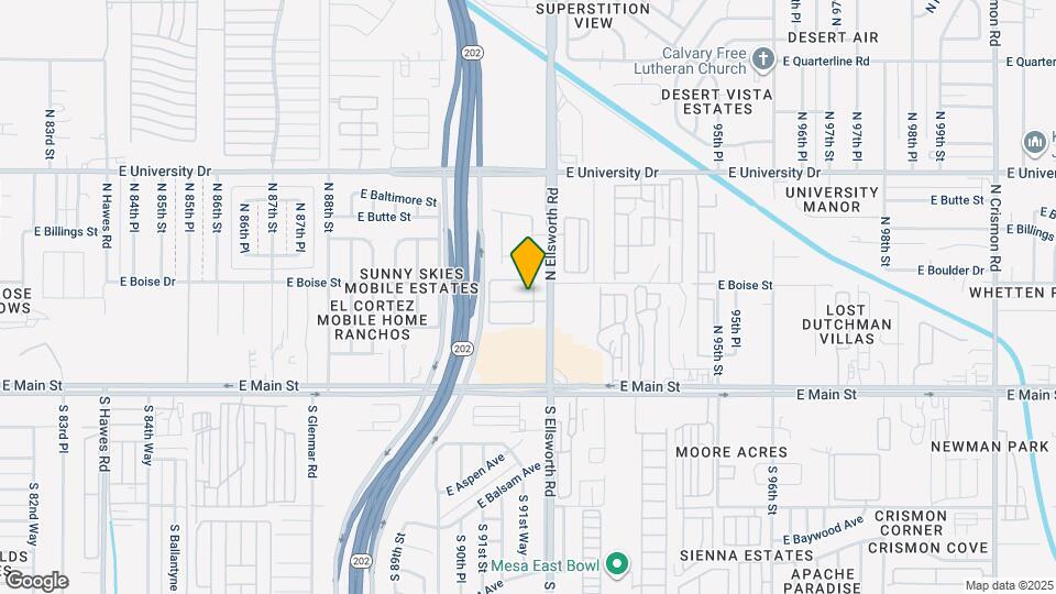 9144 E Auburn St Map and Location Details