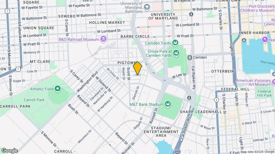 817 Woodward St Map and Location Details