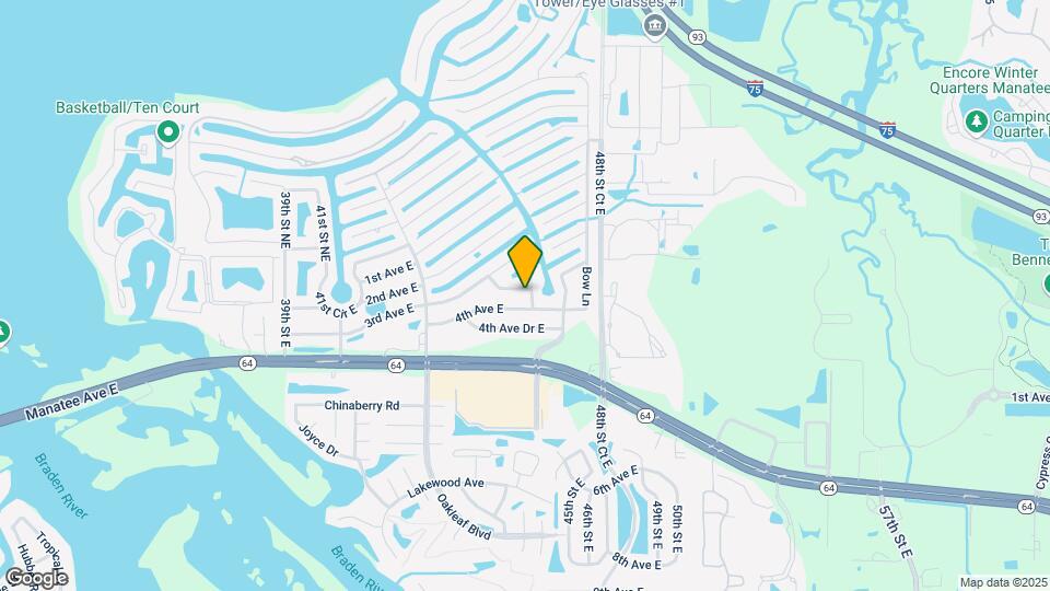 4540 3rd Ave Dr E Map and Location Details