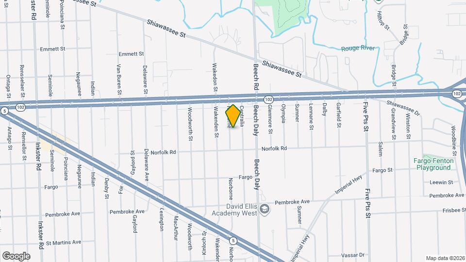 20476 Norborne Map and Location Details