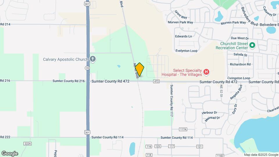 4460 County Road 472, Unit #A Map and Location Details