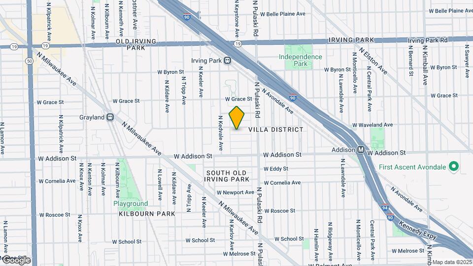 4049 W Waveland Ave Mapa y Detalles de la Ubicación