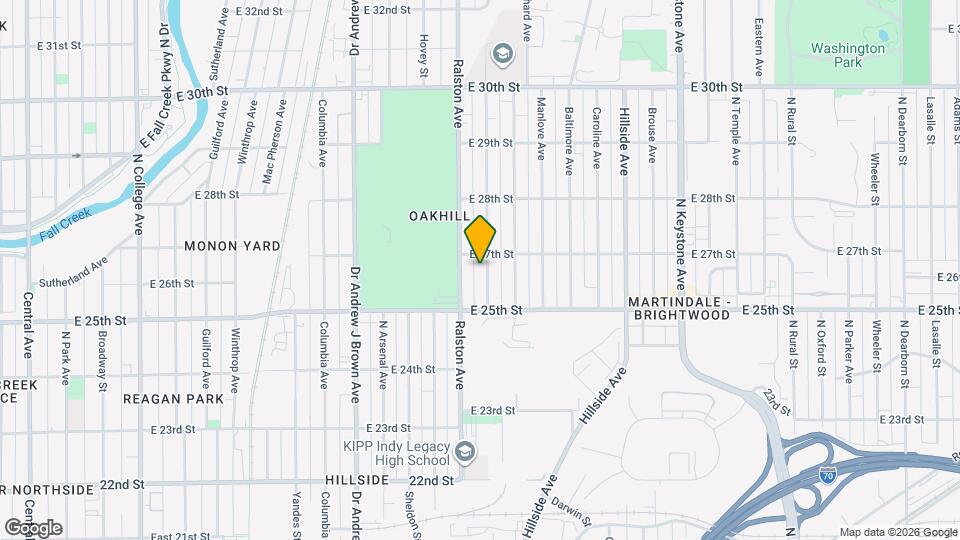 2540 Schofield Ave Map and Location Details