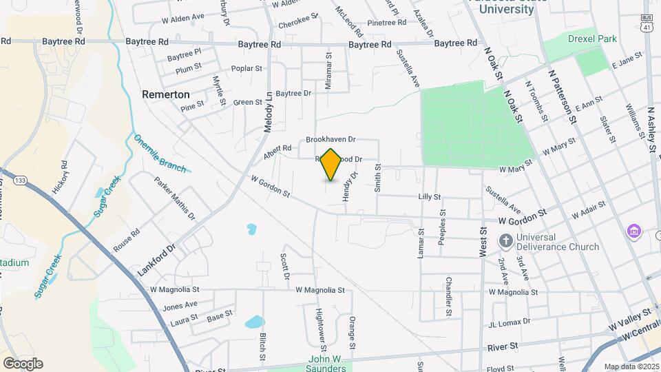 1013 Hillside Dr Map and Location Details