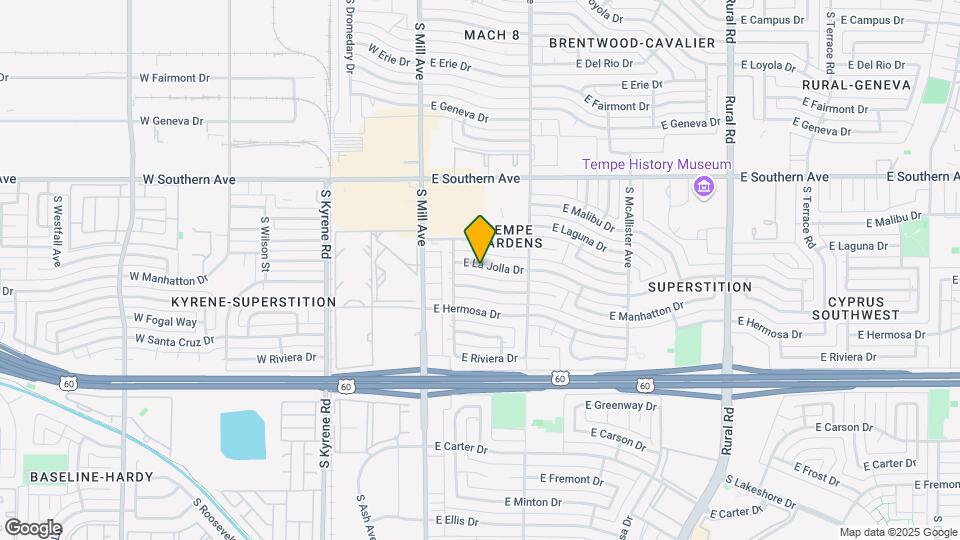 131 E La Jolla Dr, Unit 376 Map and Location Details