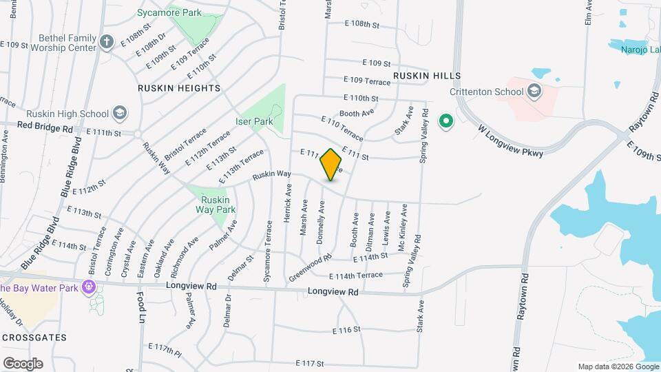 8410 Ruskin Way Map and Location Details
