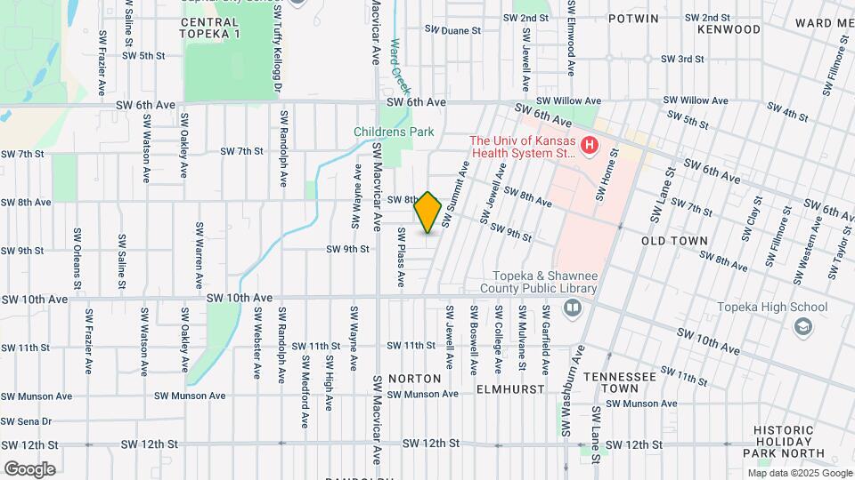2209 SW Martin Ct Map and Location Details