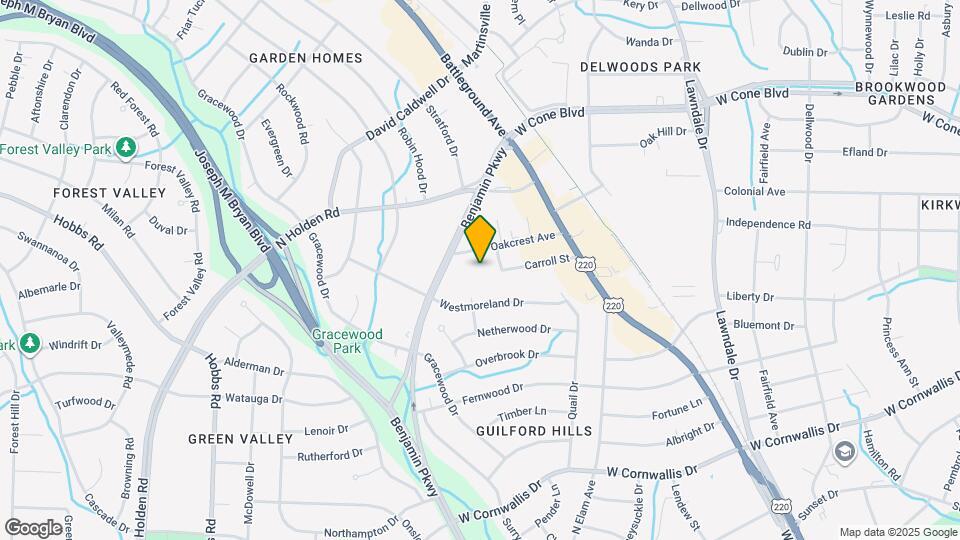 1502 Benjamin Pkwy Map and Location Details