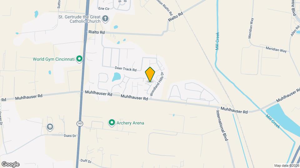 9539 Olde Woods Dr Map and Location Details