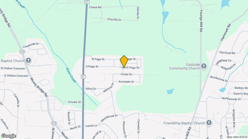 400 S Page St Map and Location Details