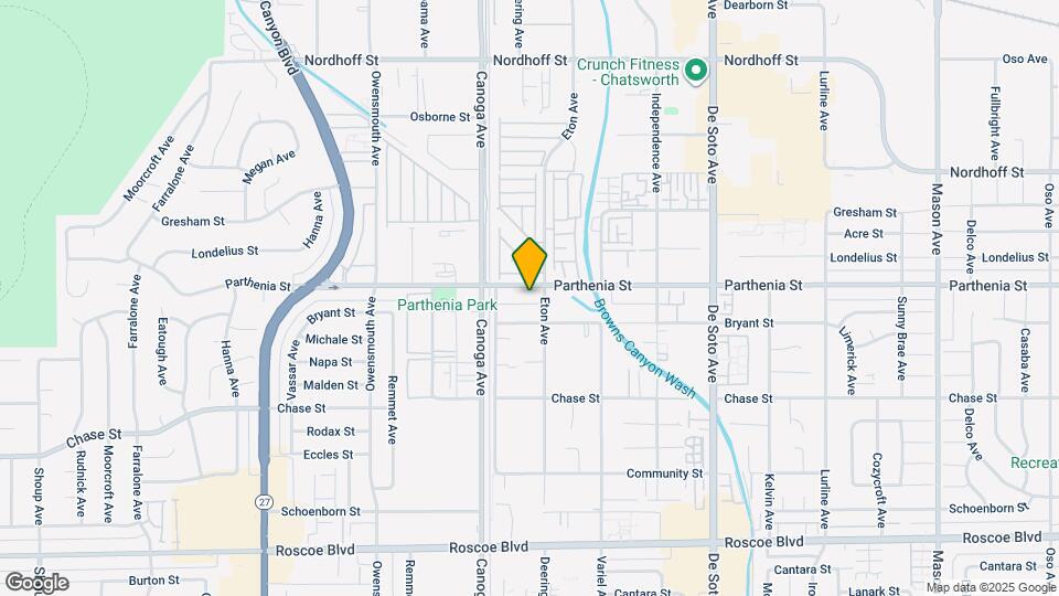 21320 Parthenia St, Unit 109 Mapa y Detalles de la Ubicación