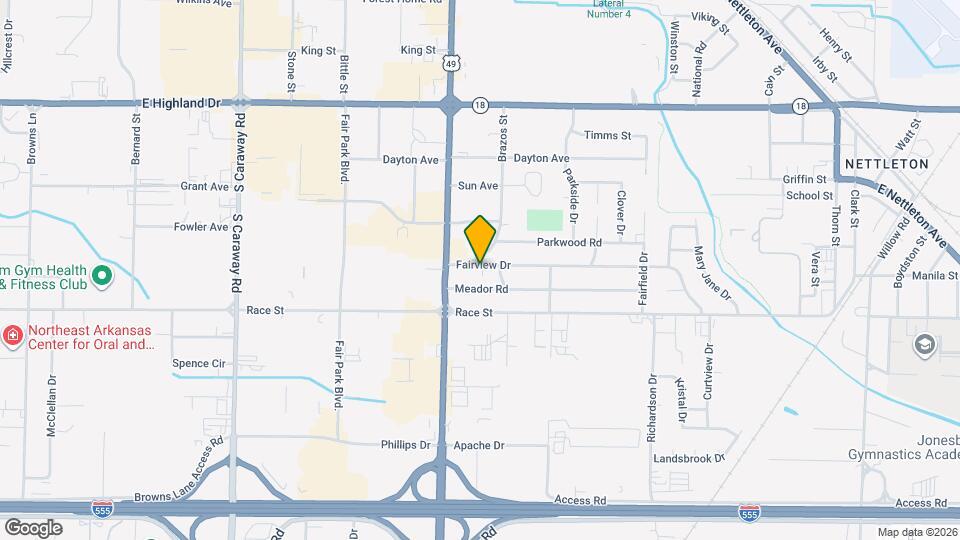 3011 Fairview Dr Mapa y Detalles de la Ubicación