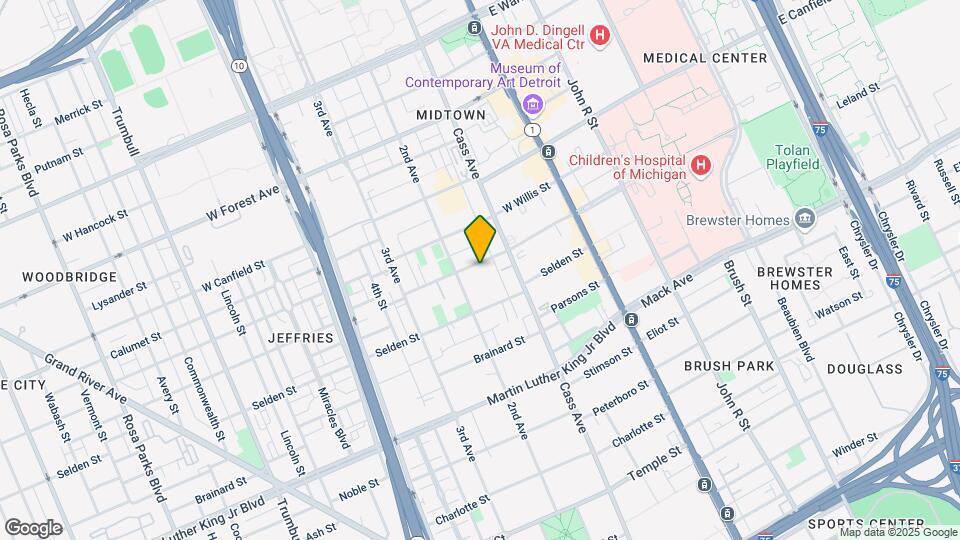 467 W Alexandrine St Map and Location Details
