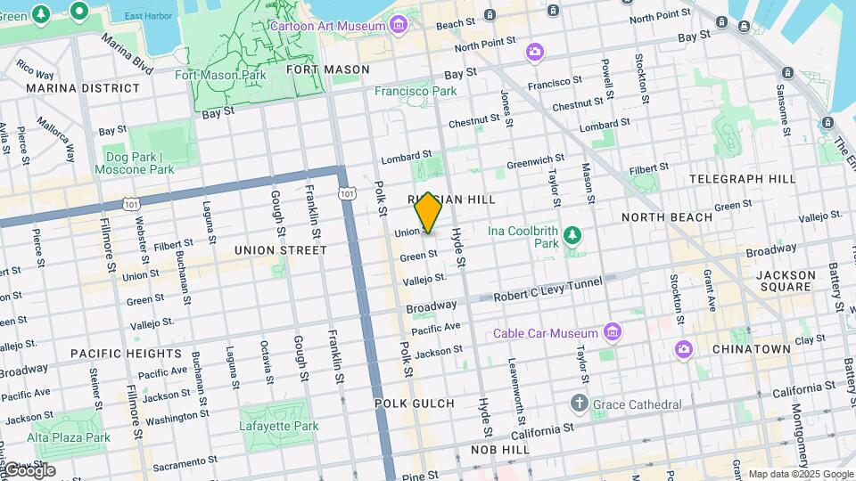 2232 Larkin St Map and Location Details