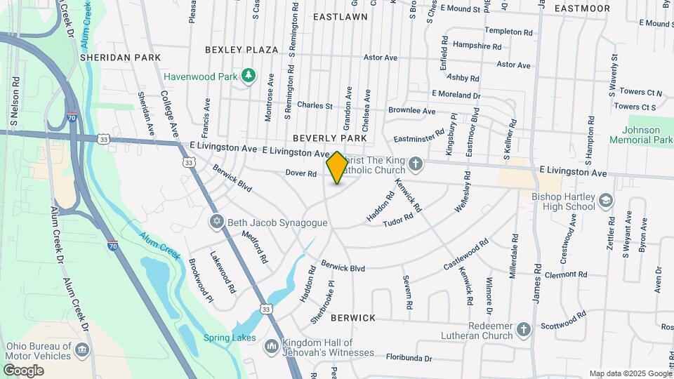 2590 Brookwood Rd Map and Location Details