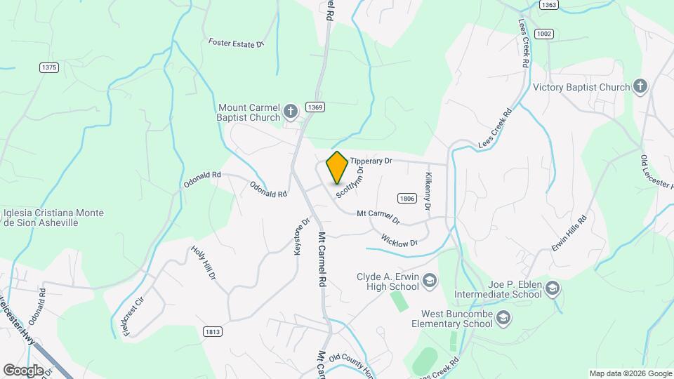 208 Scottlynn Dr Map and Location Details