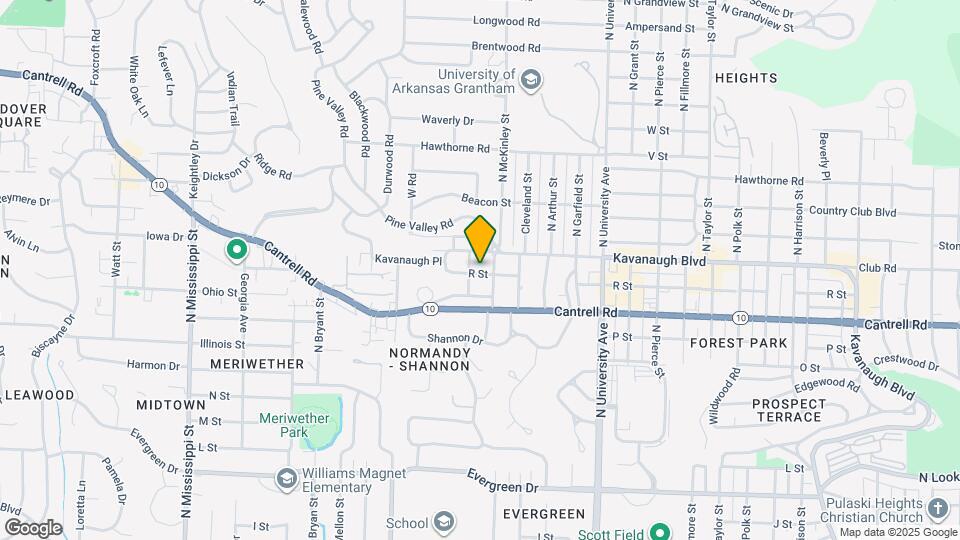 6414 R St Map and Location Details