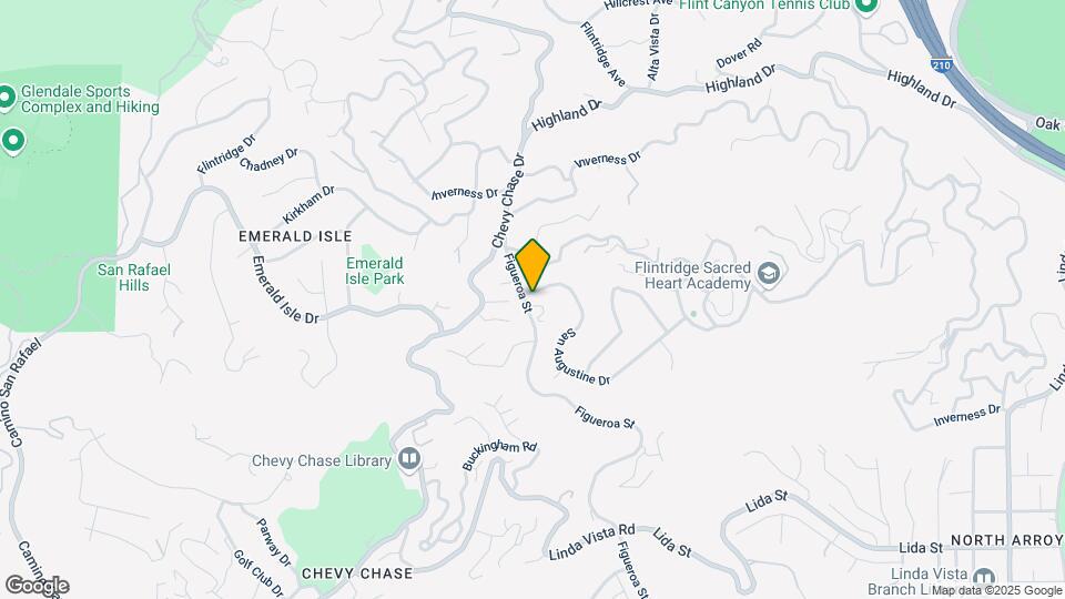 3700 San Augustine Dr Map and Location Details