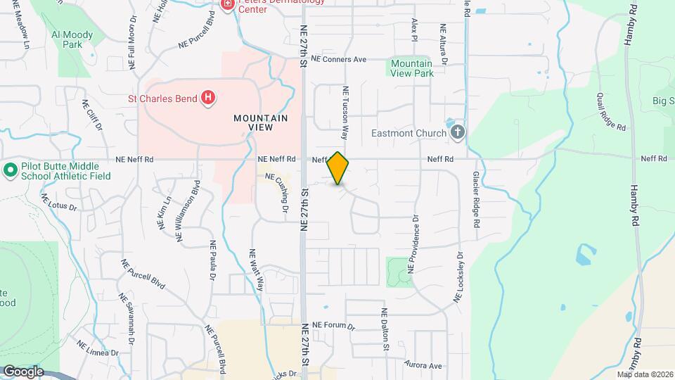 1453 NE Tucson Way Map and Location Details