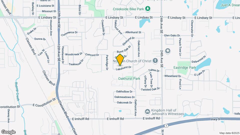 1819 Lakehurst Dr Map and Location Details