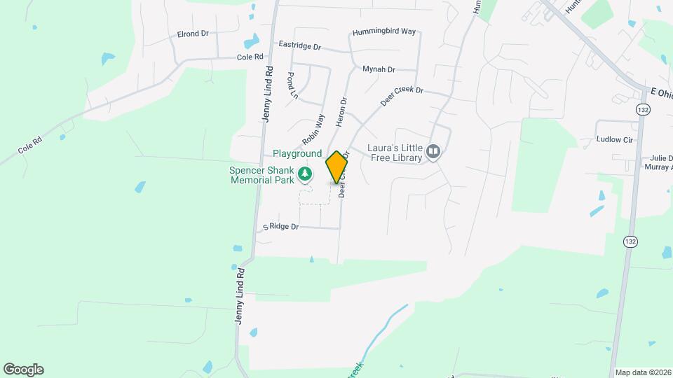 283 Deer Creek Dr Map and Location Details