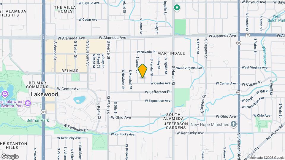 485 S Lamar St, Unit Lamar Mapa y Detalles de la Ubicación