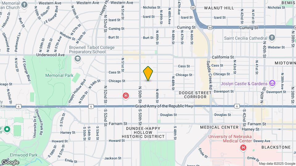 4915 Chicago St Map and Location Details