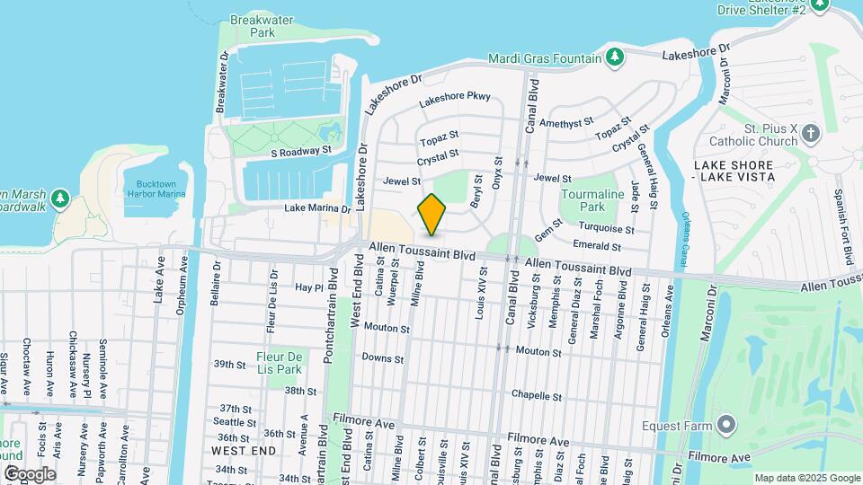 415 Allen Toussaint Blvd Map and Location Details