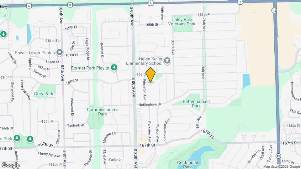 7927 163rd Ct Map and Location Details