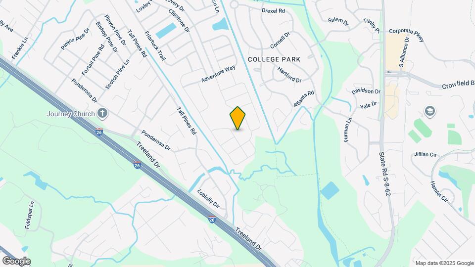 1728 Refuge Dr Map and Location Details