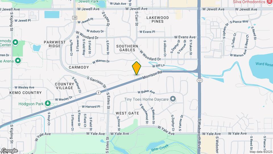 2364 S Carr St Map and Location Details