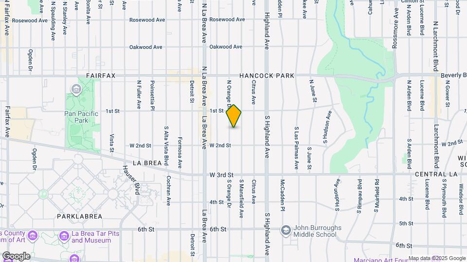 148 S Orange Dr, Unit 148 Upper Map and Location Details