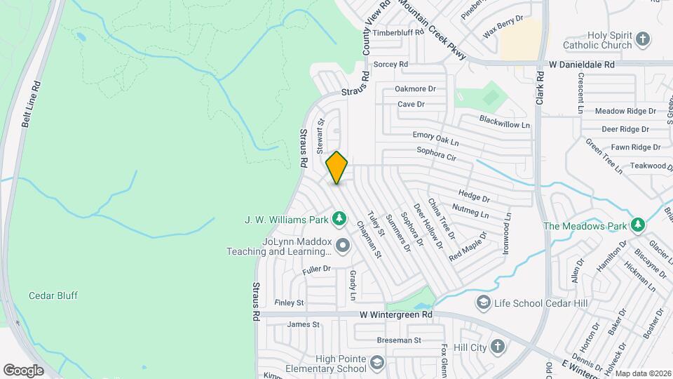 1631 Chapman St Mapa y Detalles de la Ubicación